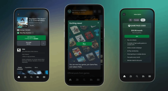 动APP可直接买游戏 还能串流到手机上玩!CQ9电子专用平台Xbox迎来4月更新：移(图2)
